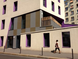 Le foyer pour jeunes adultes de la rue Louis Braille  ©Pierre-Clément Julien