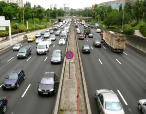 Boulevard périphérique. Crédits Pierre-Clément Julien