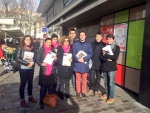 Sur le marché de Bercy