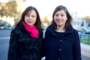 Morgane Sauriau et Catherine Baratti-Elbaz