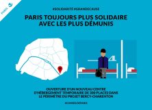 Ouverture d’un nouveau Centre d’Hébergement d’Urgence dans le 12e